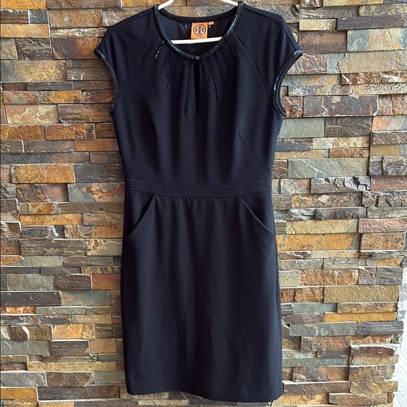 Tory Burch Elegant and Timeless Black Dress - Picture 1 of 8